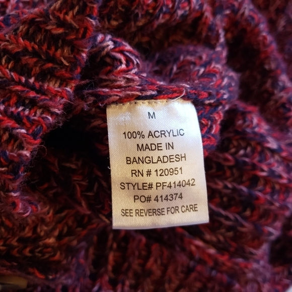 Knitted multi color cardigan - Picture 3 of 8